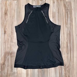 Parley Stella McCartney Adidas black workout tank Sz L
